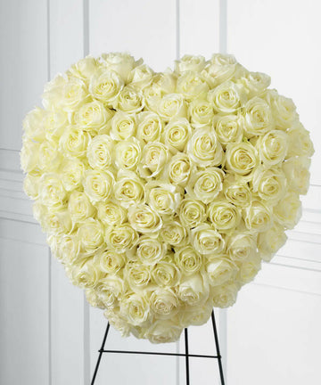 Elegant Remembrance Standing Heart Classic.