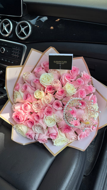 The Princess- Pink rose mix