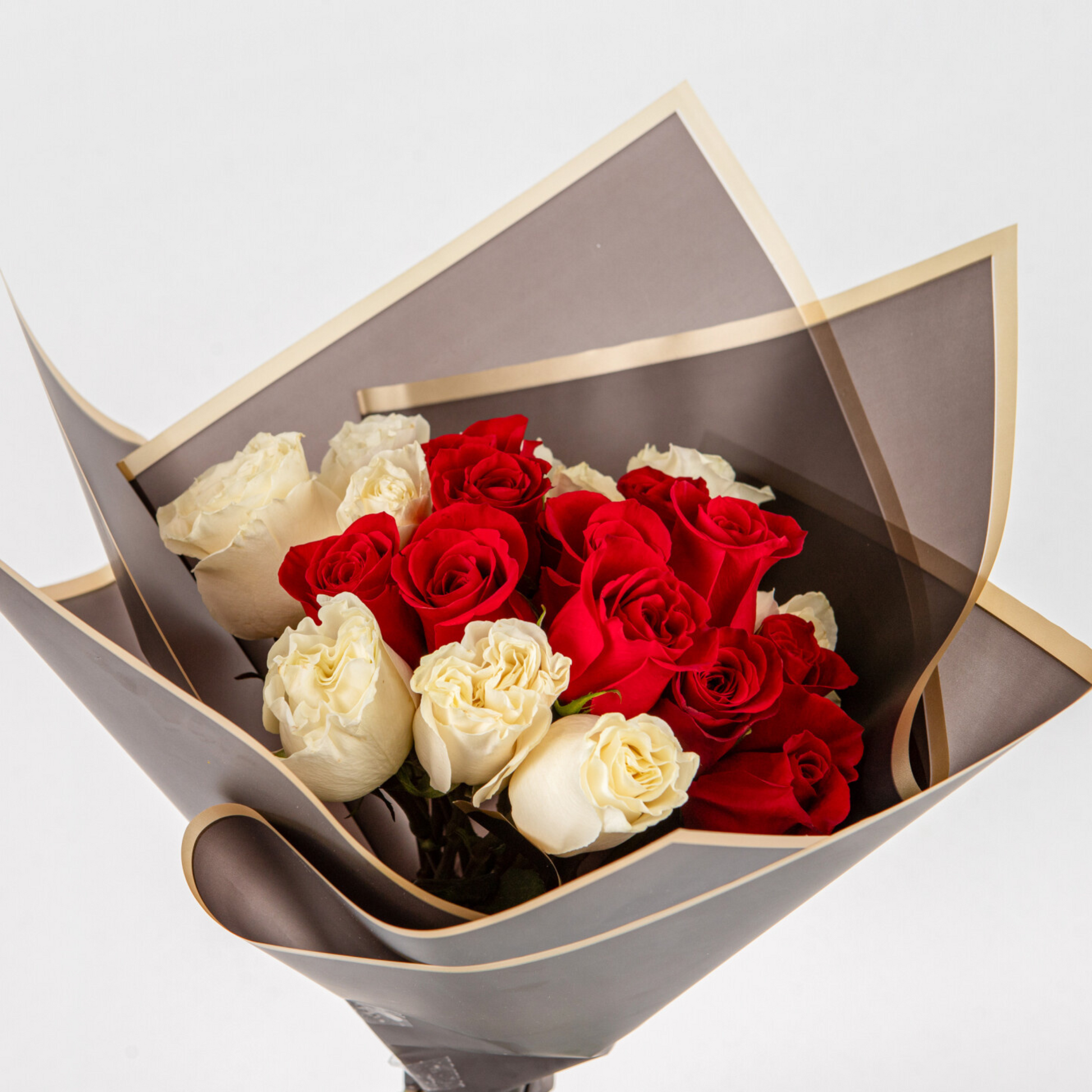 2 Doz Mix Roses Two Dozen Mixed Roses