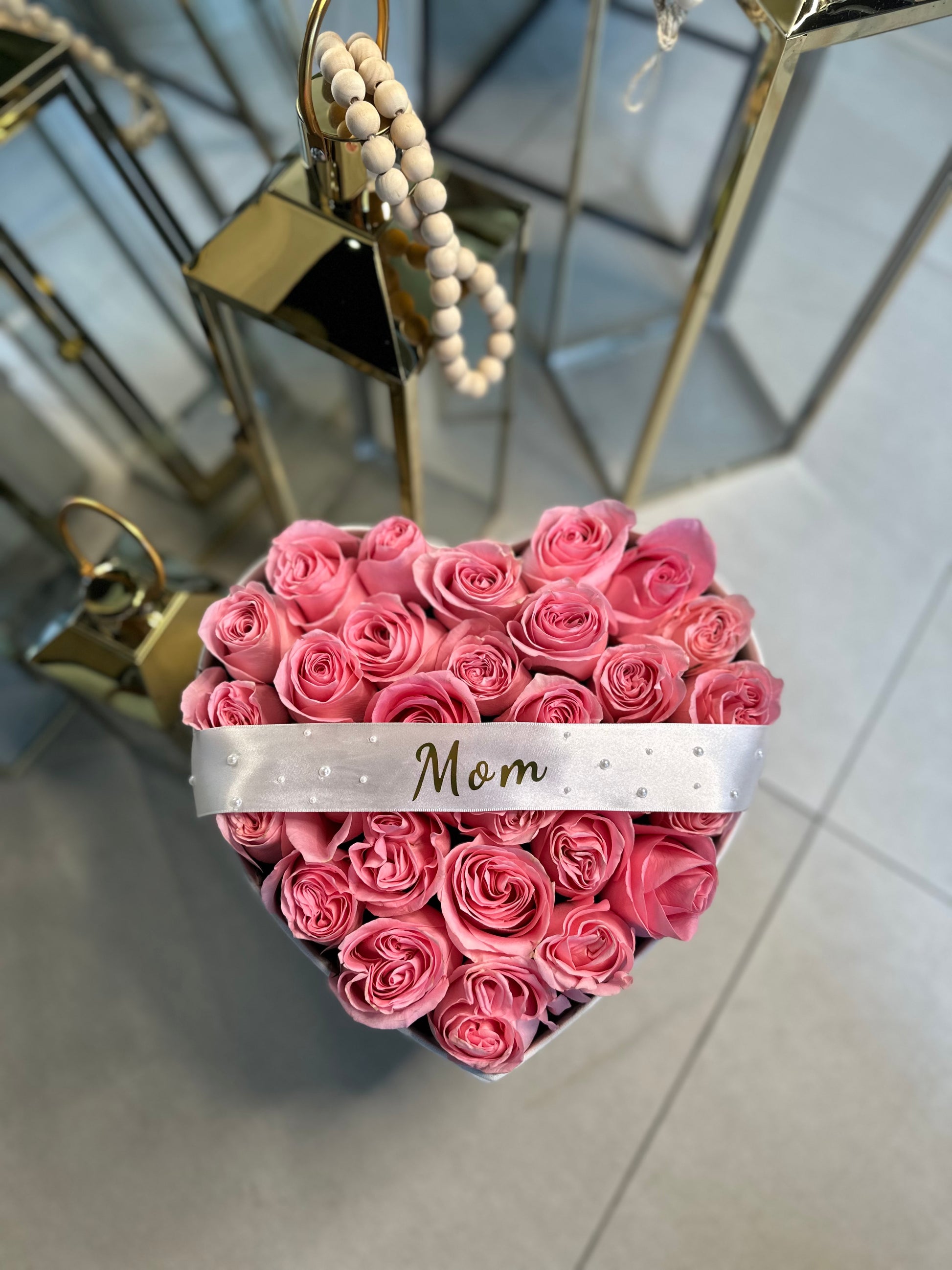 Rose Heart Mother's Day Special Box Eloquent flora