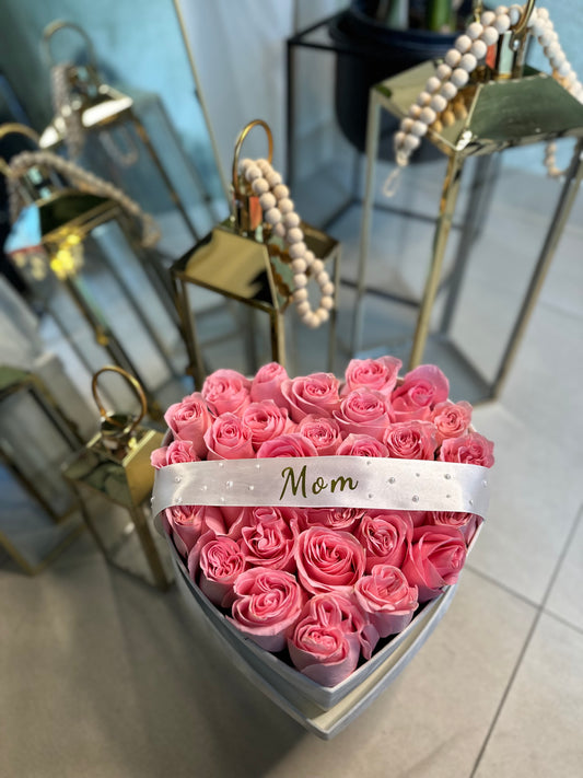 Rose Heart Box