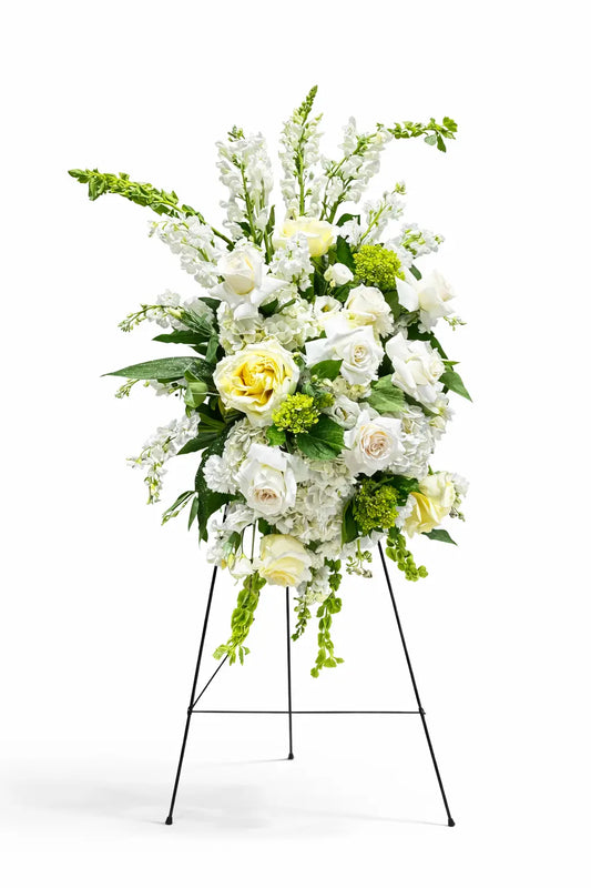 Exquisite Tribute Standing Spray Eloquent flora