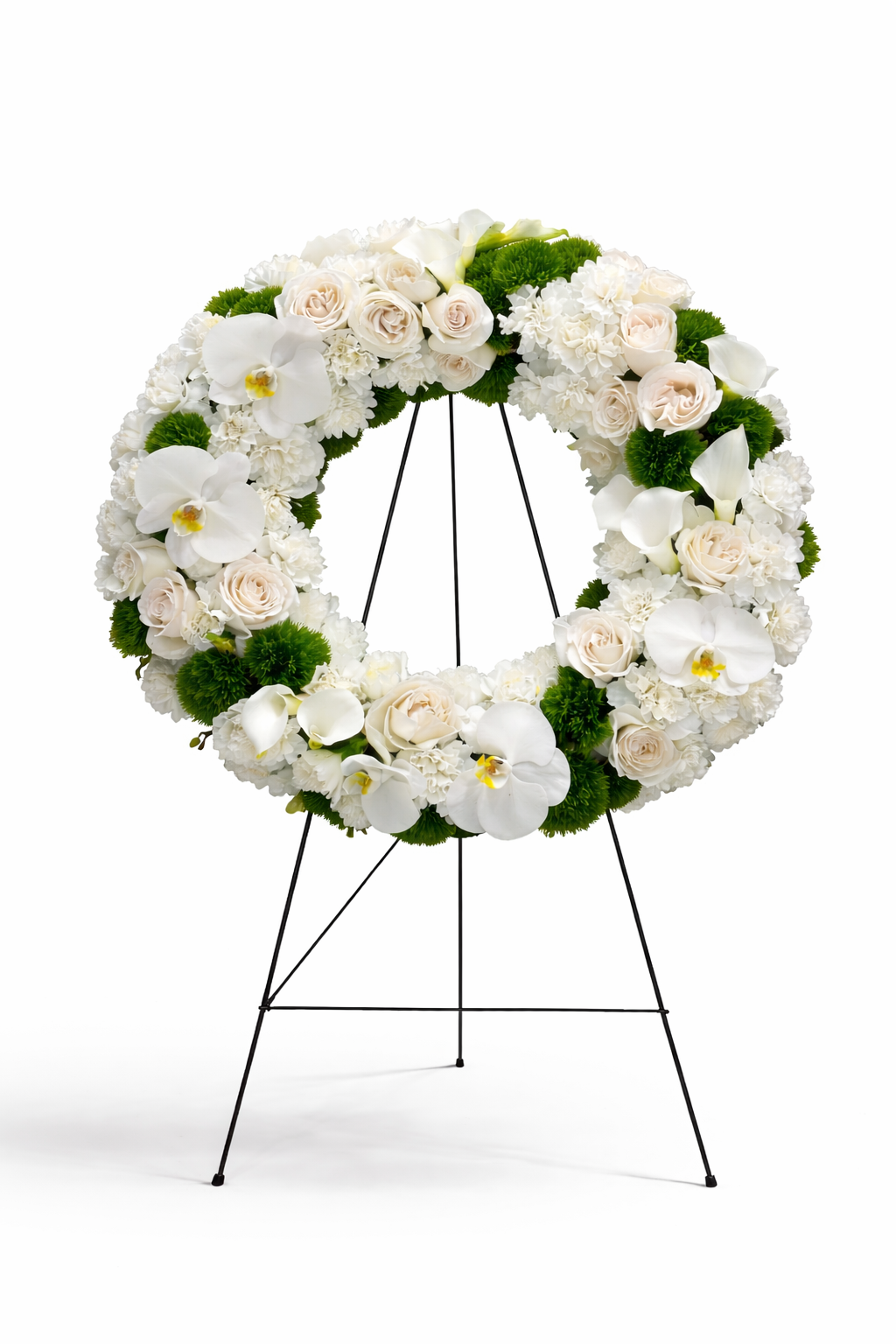 The Elegance Funeral Wreath Eloquent flora